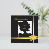 卒業式の招待テンプレート 招待状 (スタンド正面)