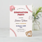卒業式の招待状 招待状 (スタンド正面)