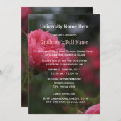 卒業式の招待状 招待状 (正面/裏面)