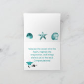 卒業式の挨拶 カード (内部)