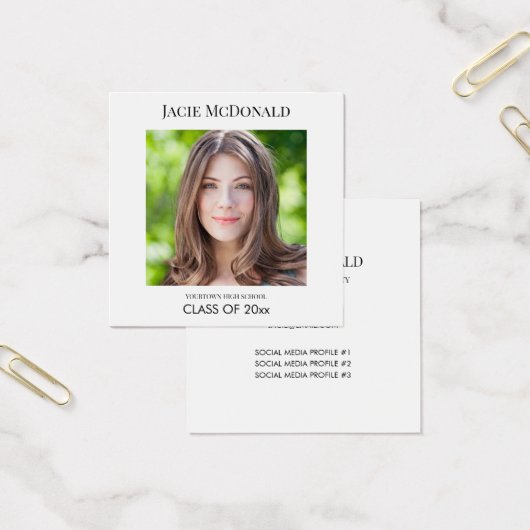 卒業式の挿入プロファイルの写真(白) (オフィス)