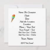 卒業式の改訂またはBBQ招待状 招待状 (裏面)