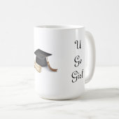 卒業式の日のマグ コーヒーマグカップ (正面右)