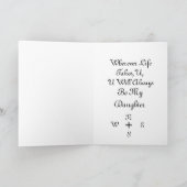 卒業式の日 カード (内部)