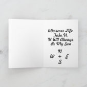 卒業式の日 カード (内部)