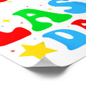 卒業式の最後の日の先生 ポスター (角)