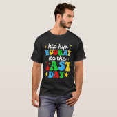 卒業式の最終日を祝教えう Tシャツ (正面フル)