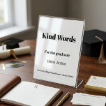 卒業式の看板 ポスター<br><div class="desc">卒業パーティーのサイン、卒業パーティーのアドバイスカードのサイン</div>