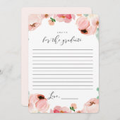 卒業式の知恵のアドバイスカード アドバイスカード (正面/裏面)