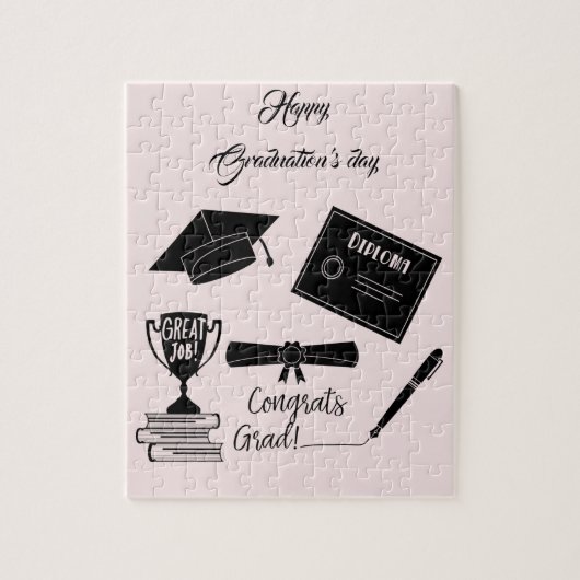 卒業式の美しい日 ジグソーパズル (縦)