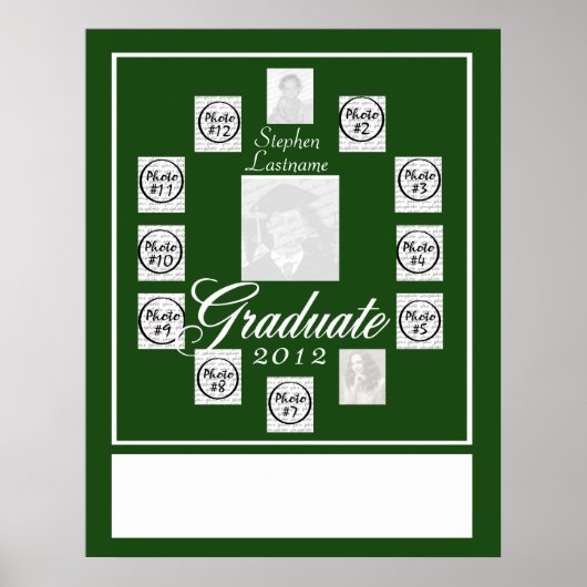 卒業式の進行フォトキープサケ ポスター (正面)