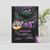 卒業式の願い 招待状 (スタンド正面)