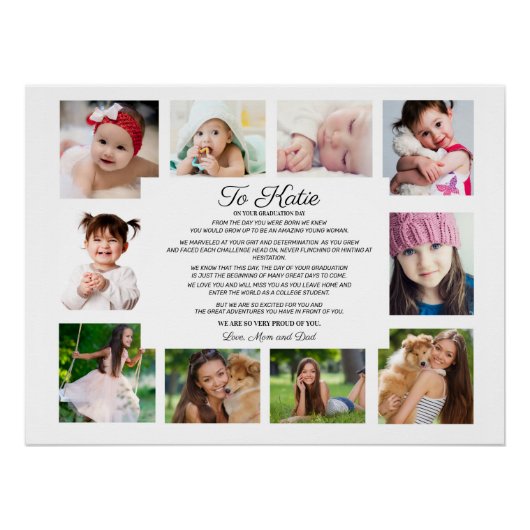 卒業式の10日の写真:感傷的な娘 ポスター (正面)