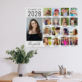 卒業式の17年の写真 ポスター