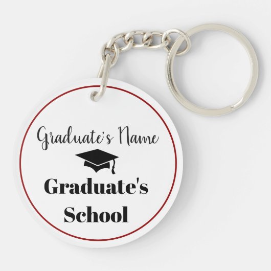 卒業式は末だ キーホルダー (裏面)