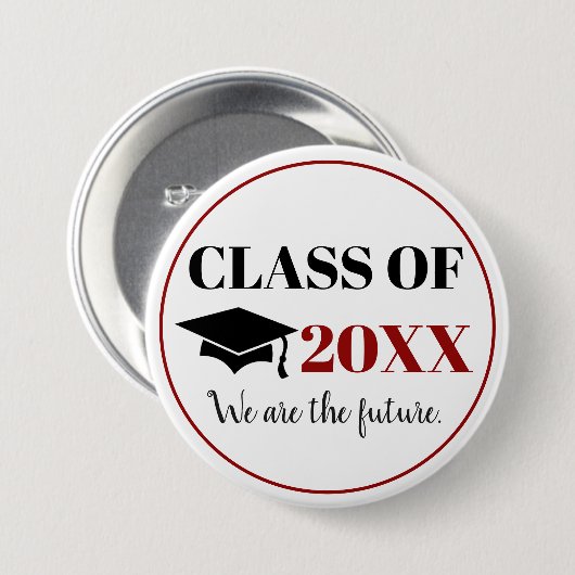 卒業式は末だ 缶バッジ (正面&裏面)