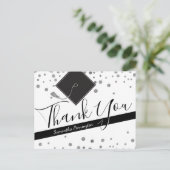 卒業式は白黒ありがとう ポストカード (スタンド正面)