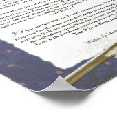 卒業式もしラディアールインスパイア・キプリングの詩 ポスター (角)