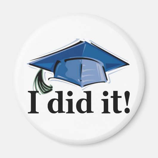 卒業式やったぞ！ マグネット (正面)