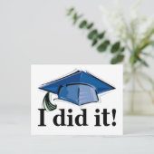 卒業式やったぞ! 案内ポストカード (スタンド正面)