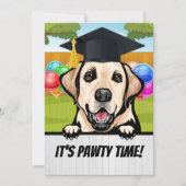 卒業式やパーティーの招待状 招待状 (正面)