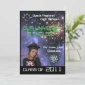 卒業式を制限する 招待状 (スタンド正面)