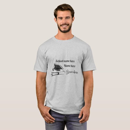 卒業式を彩る Tシャツ (正面フル)