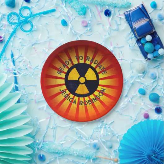 卒業式を放射する準備 ペーパープレート (パーティー)