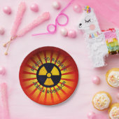 卒業式を放射する準備 ペーパープレート (パーティー)