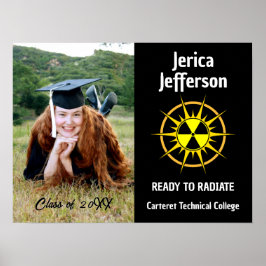 卒業式を放射する準備 ポスター