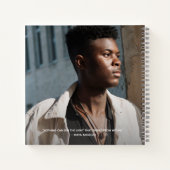 卒業式インスタントフォトゲストブック ノートブック (裏面)