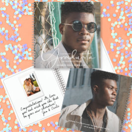 卒業式インスタントフォトゲストブック ノートブック