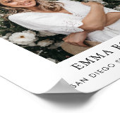 卒業式ウェルカムサイン、卒業式テーブルサイン ポスター (角)