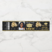 卒業式ウォーターボトルラベル(b11) ペットボトルラベル (シングルラベル)