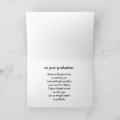 卒業式エッフェルタワーシューズ カード (内部)