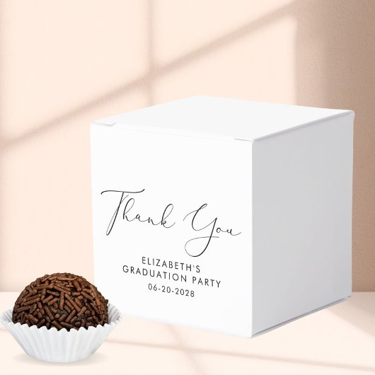 卒業式エレガントの脚本パーティーありがとう フェイバーボックス