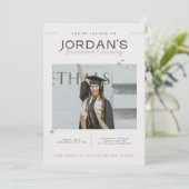 卒業式エレガント招待状 招待状 (スタンド正面)