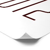 卒業式オートグラフボード ポスター (角)