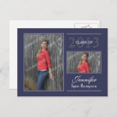 卒業式オープンハウスはがき インビテーションポストカード (正面/裏面)