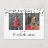 卒業式オープンハウスはがき インビテーションポストカード (正面)