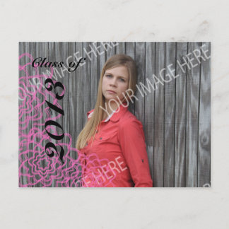 卒業式オープンハウスはがき 案内ポストカード