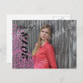 卒業式オープンハウスはがき 案内ポストカード (正面/裏面)