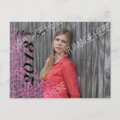 卒業式オープンハウスはがき 案内ポストカード (正面)