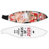 卒業式カスタムのシニア写真 バスケットボール (パネル)