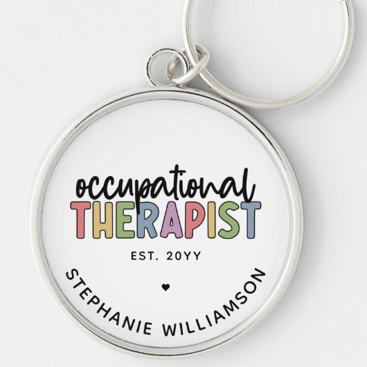 卒業式カスタムの贈与用セラピスト キーホルダー (正面)