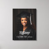 卒業式カスタムアップロード写真キャンバス印刷 キャンバスプリント (正面)
