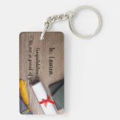 卒業式カスタムキーチェーン キーホルダー (裏面)