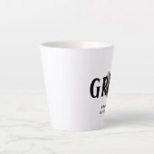 卒業式カスタムギフトマグ カフェラテマグ (正面)