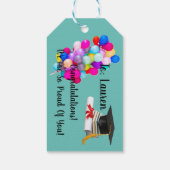 卒業式カスタムギフトラベル ギフトタグ (裏面)