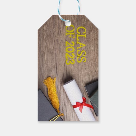 卒業式カスタムギフトラベル ギフトタグ (正面)